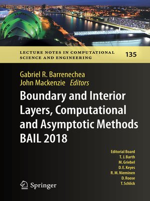cover image of Boundary and Interior Layers, Computational and Asymptotic Methods BAIL 2018